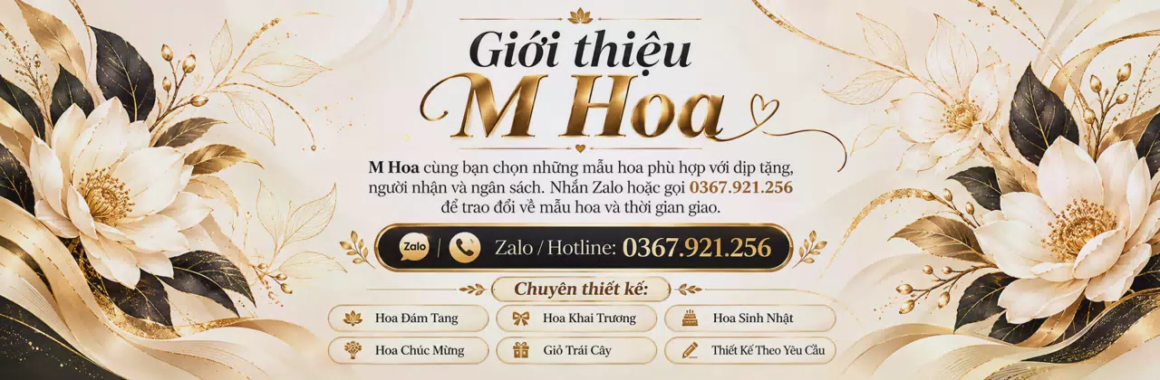 Ảnh bìa Shop hoa tươi Xã Lân Phong Quảng Ngãi - Đồng hành cùng những dịp đặc biệt